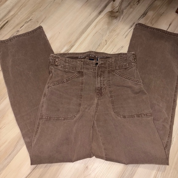 American Eagle Outfitters Men's Tan Cargo Pants - Picture 1 of 2